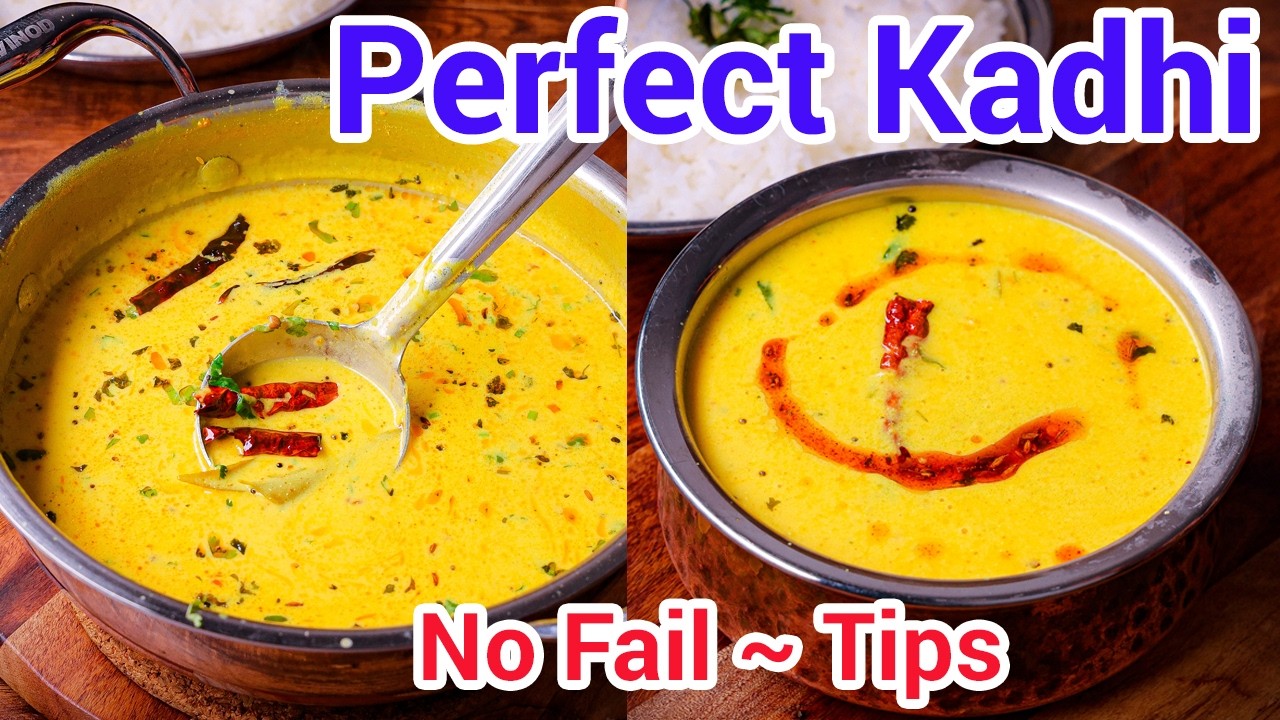 Perfect Kadhi Every Time | Secret Tips You Need to Know - Traditional One Pot Kadhi Recipe
