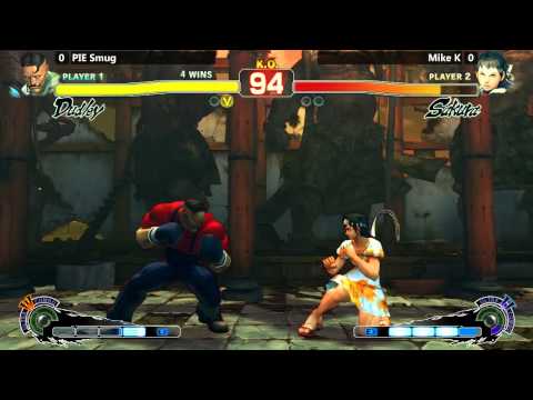USF4 @ NLBC 137 - Mike K vs PIE Smug [720p/60fps]