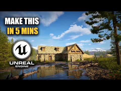 Create THIS Witcher Inspired Environment with Unreal Engine 5 And Aura