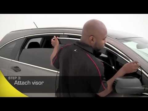 AVS Low Profile Ventvisor Window Deflectors Installation