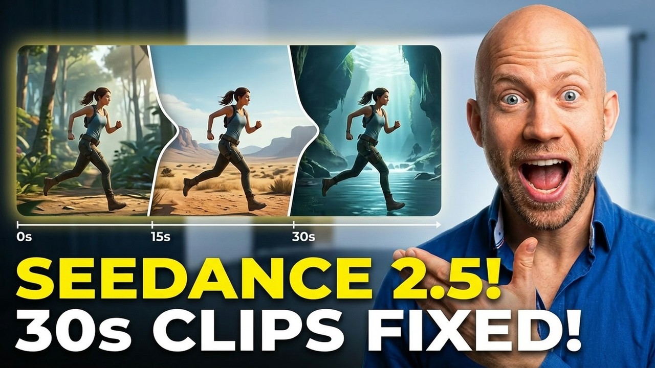 Seedance 2.5 Just Solved AI Video's Biggest Problem (30-Second One-Shot Ads)