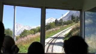 preview picture of video 'Tramway du MONT-BLANC 2009'