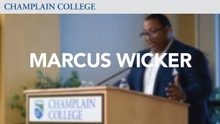 Marcus Wicker—MLK Day Celebration Keynote | Champlain College video