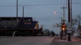 preview picture of video 'CSX Work Train & Others Around Fostoria [HD]'