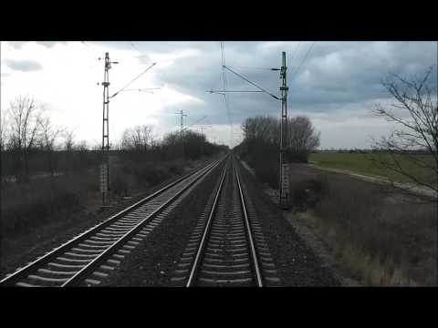 1. és 8. vasútvonalak Komárom-Rendező - Győr - Csorna | Full HD