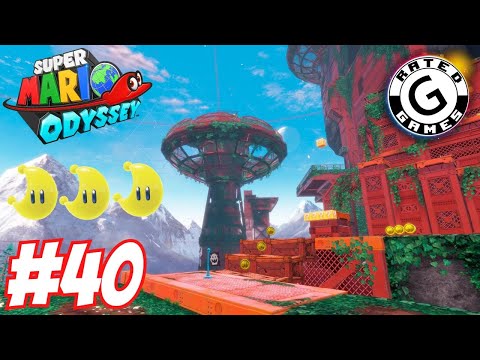 Wooded Kingdom ALL Power Moons Part 4  🌛🌛🌛Super Mario Odyssey || No Commentary
