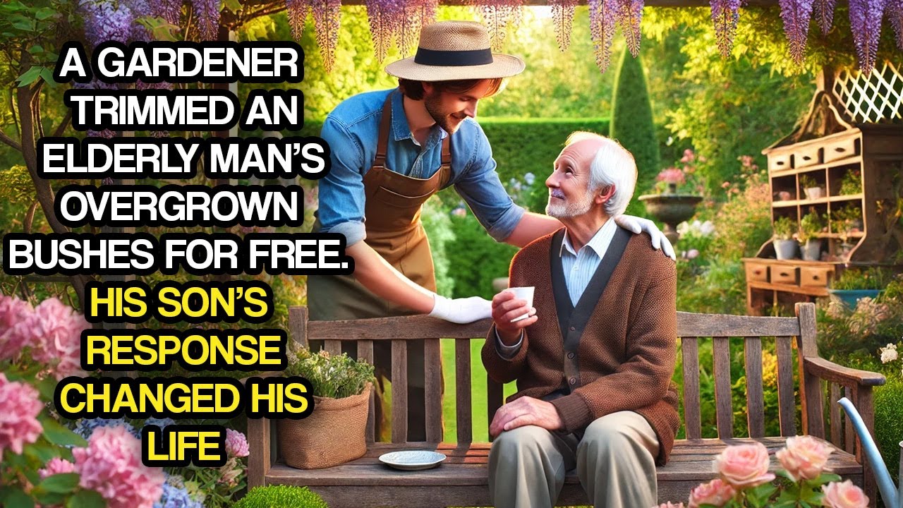 A Gardener Trimmed an Elderly Man’s Overgrown Bushes for Free. His Son’s Response Changed His Life