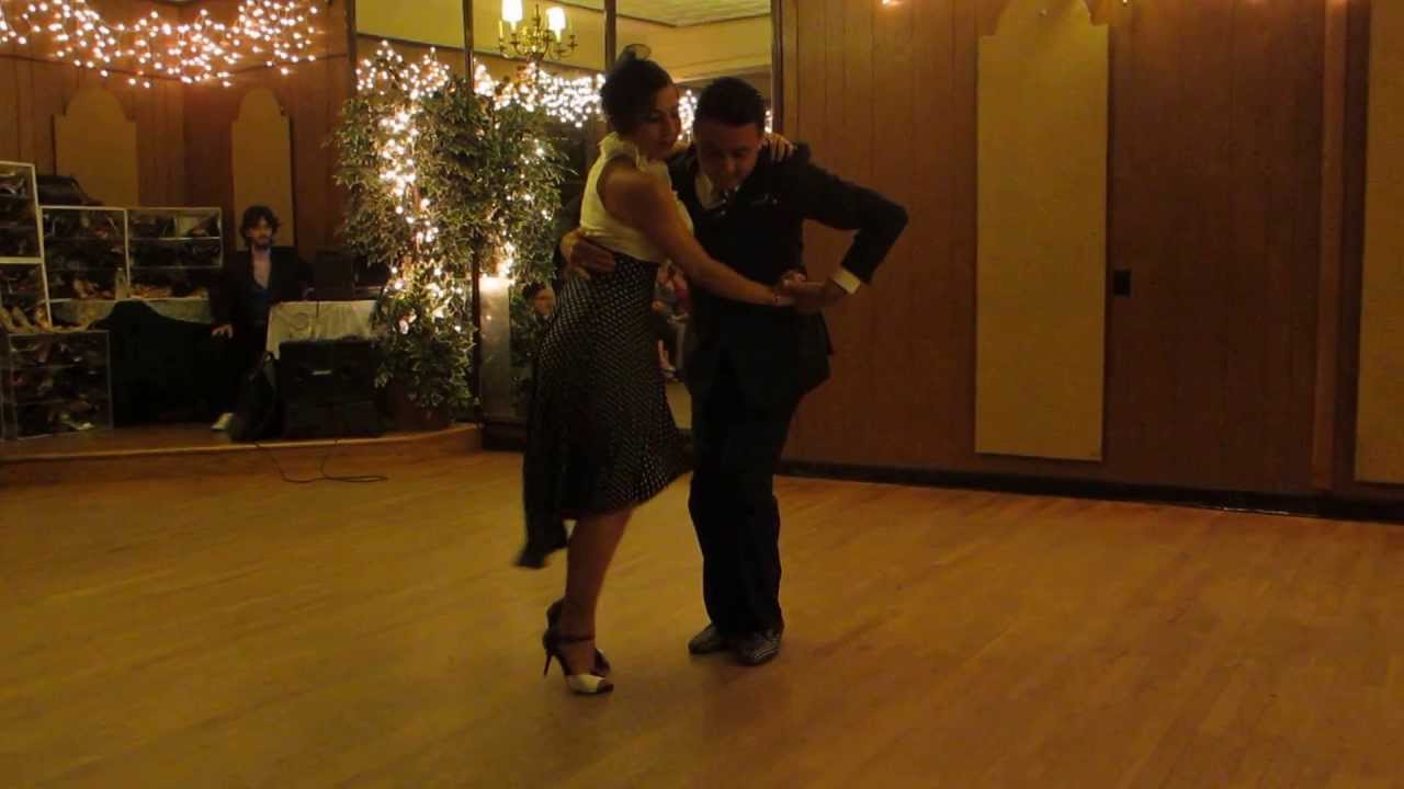 Andres Bravo & Carolina Jaurena at "La Milonga Rosa"