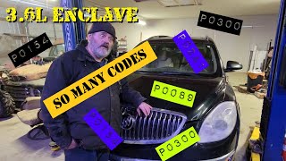 2011 Buick Enclave Injector Leak