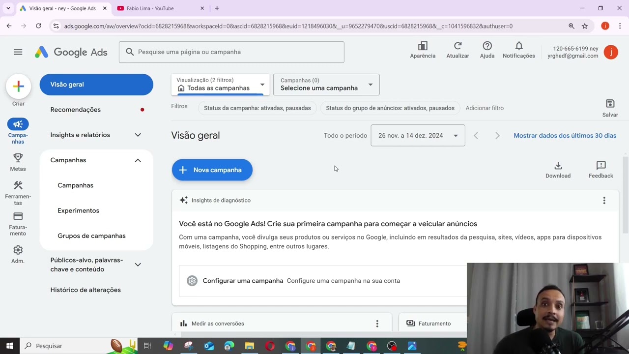 Campanha na REDE de DISPLAY do Google ads para Afiliados Passo a Passo Atualizado 2025
