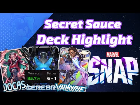 Cerebro 3 Activate Secret Sauce - You MUST TRY THIS! | Marvel SNAP Deck Highlight