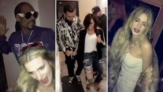 Demi Lovato & Bella Thorne Throw CRAZY House Party With Snoop Dogg & Puff Daddy