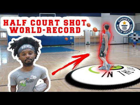 MOST HALF COURT SHOTS IN A ROW! (World Record!)