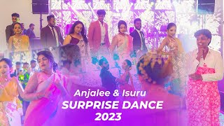 ANJALEE AND ISURU  SURPRISE DANCE  2023