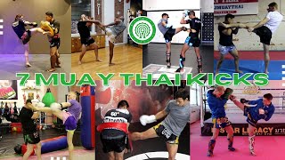 7 Muay Thai Kick Techniques