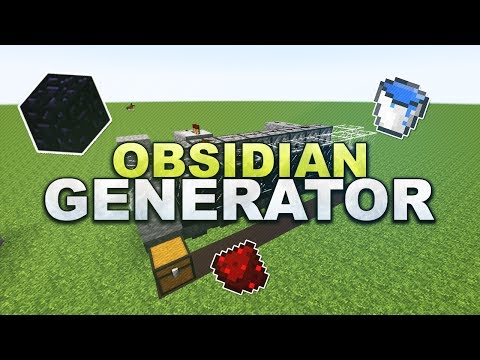 iOser100 - Minecraft - Obisidian Generator - Tutorial 1.7.10