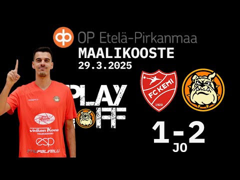 Maalikooste 29.3.2025 Välierät 1. - FC Kemi - Futsal Mad Max 1-2 jo
