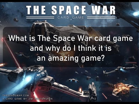 What is The Space War card game and why do I think it is an amazing game?