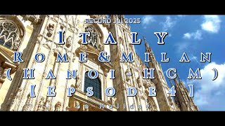 2025 Milan 【Episode4】#piazzadispagna #trevifountain #piazzanavona #duomodimilano #スペイン広場 #トレビの泉