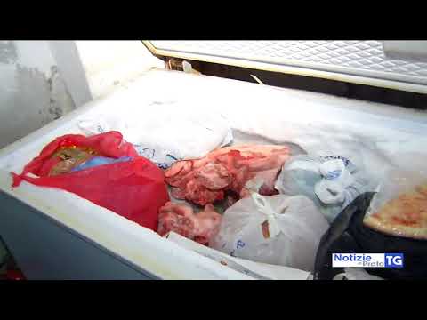 2018-03-14 PRATO - 150 KG DI CARNE E PESCE SEQUESTRATI IN MARKET ETNICO