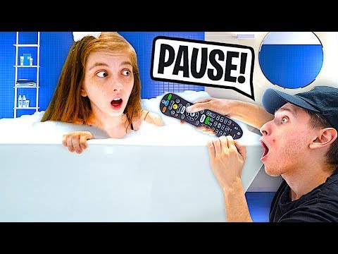 PAUSE CHALLENGE With GIRLFRIEND For 24 HOURS!