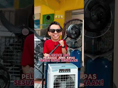 1 Tempat Ada Macam-macam Kipas & Air Cooler di Malaysia