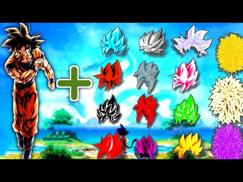 Goku All Transformations in dragon ball #dragonball #dragonballz #anime