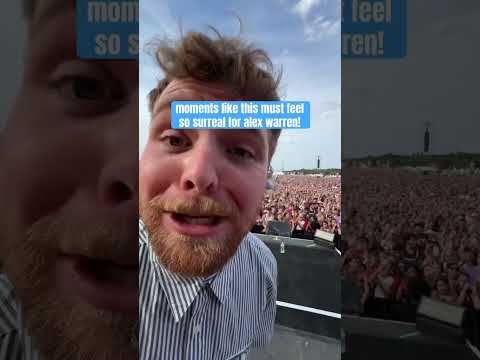 imagine everyone singing ordinary back to you! #alexwarren #ordinary