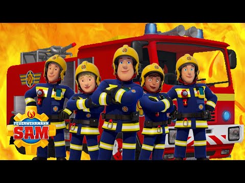 Hügelbrand im Pontypandy Park | Feuerwehrmann Sam | Feuerwehrauto-Rettung