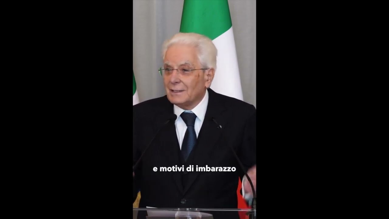 MATTARELLA: "DEBITO DI RICONOSCENZA VERSO IL PAPA PER I SUOI RICHIAMI IN TEMPI DIFFICILI"