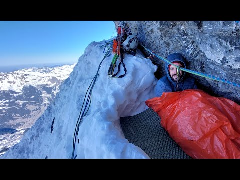 Eiger 3970m,Winter ascent,North face,Heckmayer-Harrer1800m ED2 V+M6 WI5 Slobodni penjači-CT Mart2025