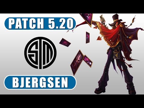 TSM Bjergsen | Twisted Fate vs Kennen | Mid | October 19th, 2015 | Season 5 | Patch 5.20