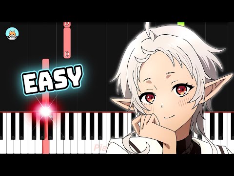 Mushoku Tensei Season 2 ED 2 - "Mamoritai Mono" - EASY Piano Tutorial & Sheet Music