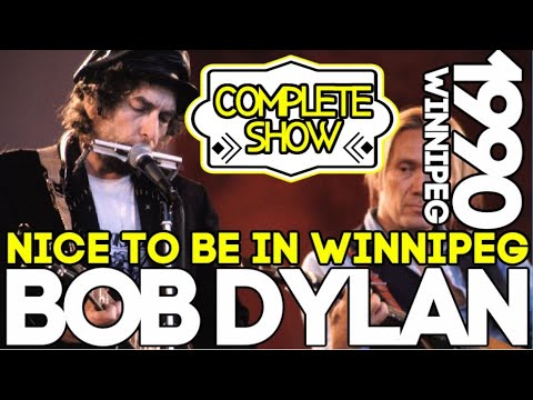 Bob Dylan - FULL SHOW Winnipeg Centennial Centre Concert Hall June 17 1990