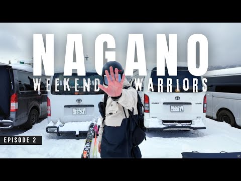 Ryuoo Ski Park | The Weekend Warriors Flying High #vanlife #車中泊 #snowboarding