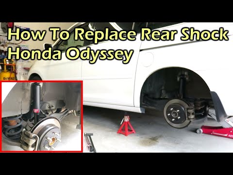 Replace Rear Shock on Honda Odyssey 2005 - 2010