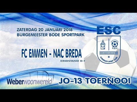 Weber Woonwereld JO13 toernooi '18 - FC Emmen - NAC Breda