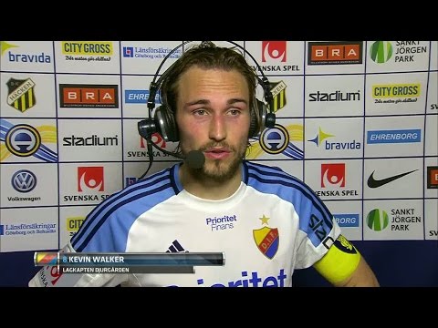 Djurgårdskaptenen Kevin Walker: "Det känns skit nu" - TV4 Sport