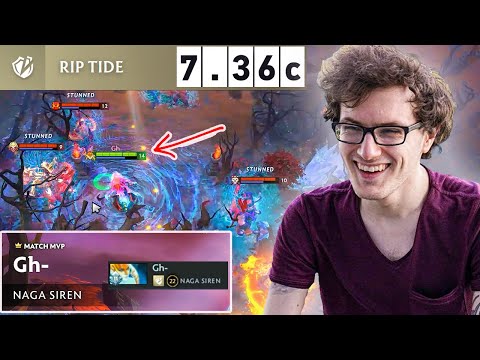 Why Miracle- NAGA SIREN is the real MVP this GAME !