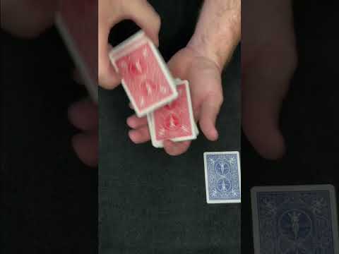 Magic Card Trick - Simple Double Color Change #magic #shorts #tutorial
