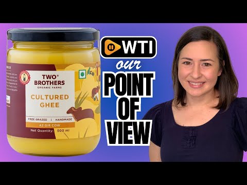 Ghee Butter Organic Grass Fed A2 Cow Ghee 16 fl oz (500 ml) | Gir Cow Bilona Desi Ghee | Non-GMO - WTI product video review