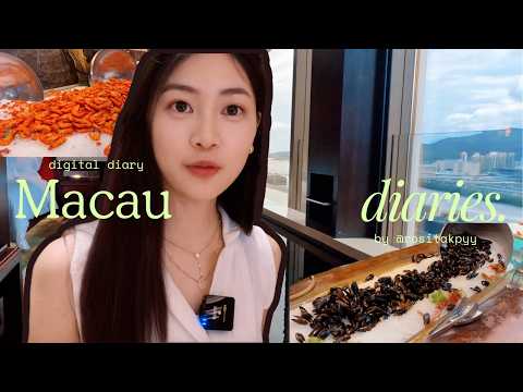 0廣【🇲🇴澳門VLOG】自助山buffet 性價比高？酒店房內泳池放電｜來自媽媽超高的評價｜超驚喜 即叫即做疏乎厘｜ 澳門親子旅行攻略 👨‍👩‍👧‍👦 泳池太啱小朋友房內泳池玩水｜澳門美食