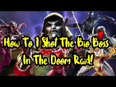 Doom Raid, The Big Bio Boss 1 Shot! Full Symbiotes Required!