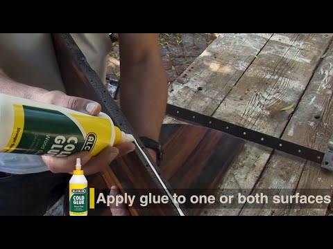 This is how easy it is to use Alcolin Cold Glue!