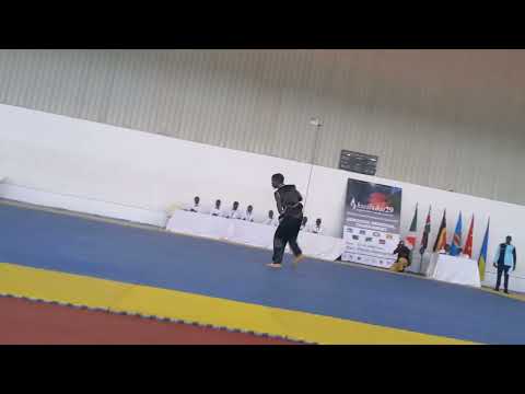 [2023] Jing Wu Fils - Nan quan 3rd routine - Gold medal 🏅Rwanda Kung-Fu GMT Competition