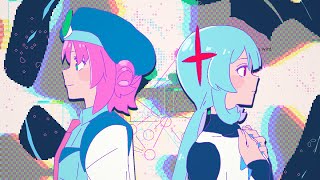 Then cool combination  "Twisted telephone game - hacked with pride. Bootlegged 'facts' - that's all to it. In an instant, the machinery in my head turns into worthless scrap. Uncharted territory, sanity level: 50,000,000. " plus - 超ハルシネーション / 洛天依・星尘Infinity