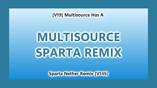 V19 Testing Cymbals Multisource Has A Sparta Nethe