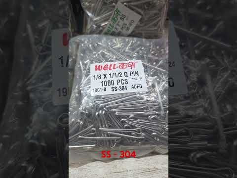 Stainless steel split cotter pin