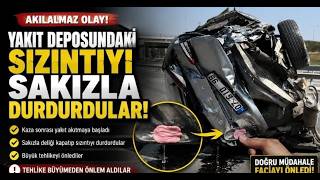 Yakıt Deposundaki Sızıntıyı Sakızla Durdurdular