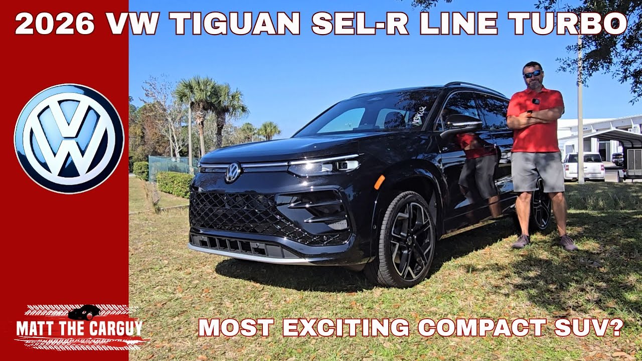 2026 VW Tiguan SEL R-Line Turbo Review: Performance ...